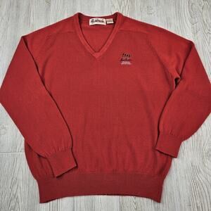 Vintage Frank Sinatra Celebrity Invitational Sweater Womens XL‎ Golf Acrylic